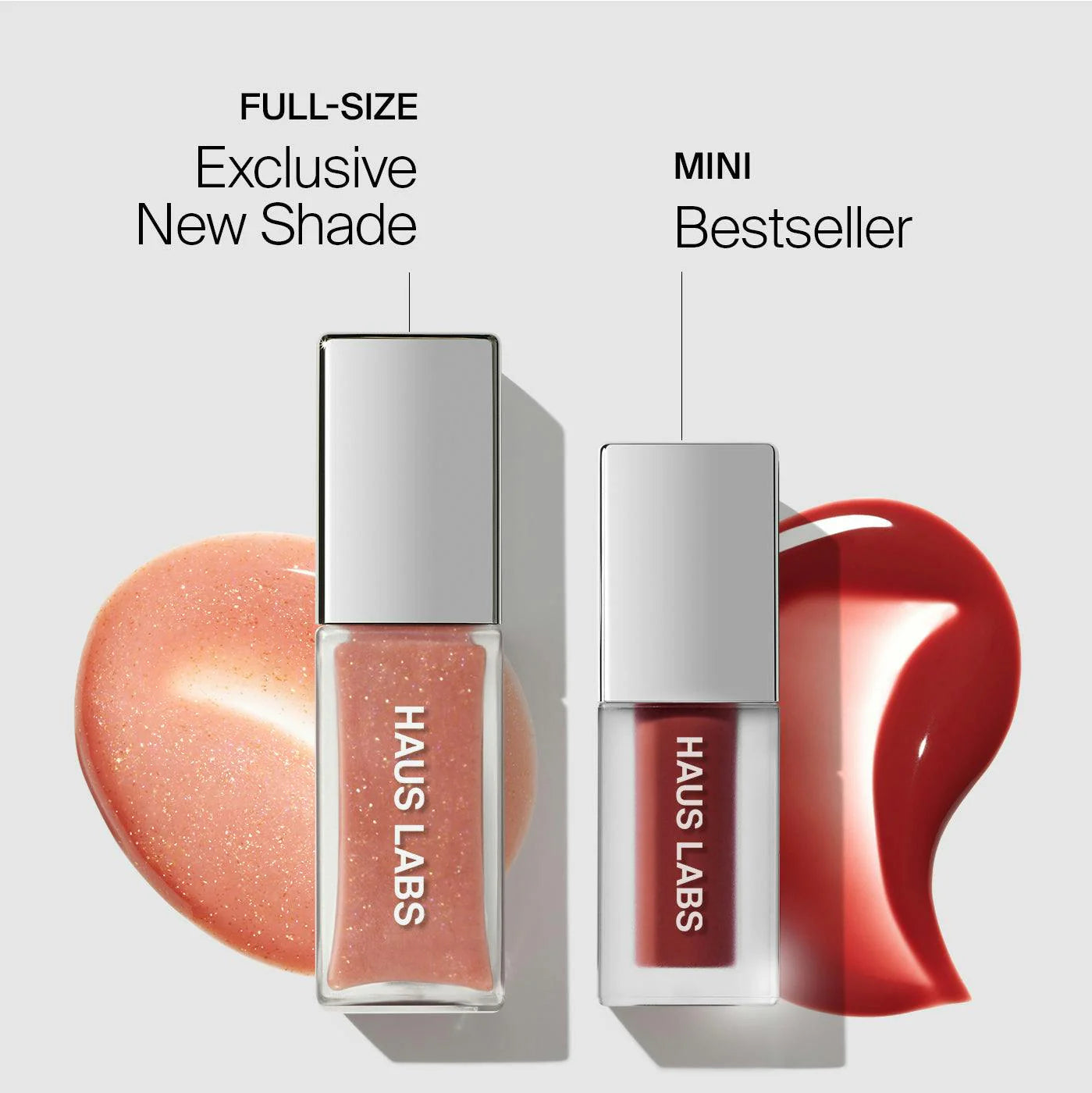 PHD Hybrid lip glazed duo de Haus Labs