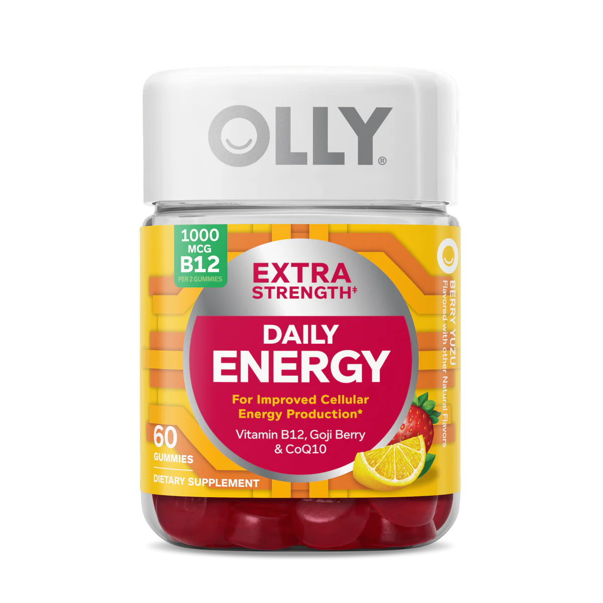 Olly Daily energy extra fuerte gomitas