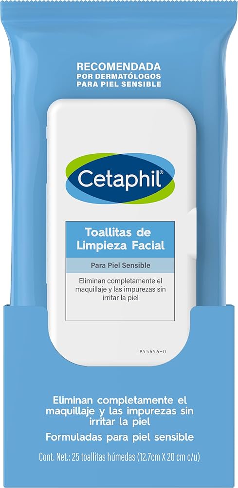 Toallitas limpiadoras Cetaphil