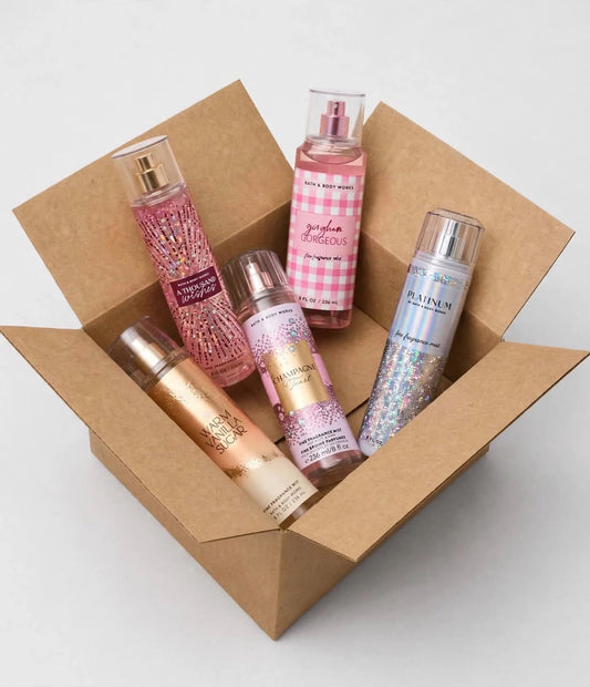 Lote de Perfume Mist y cremas Bath and body works