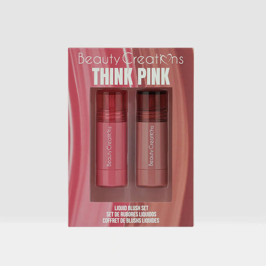 Set de rubor liquido Think Pink Beauty Creations
