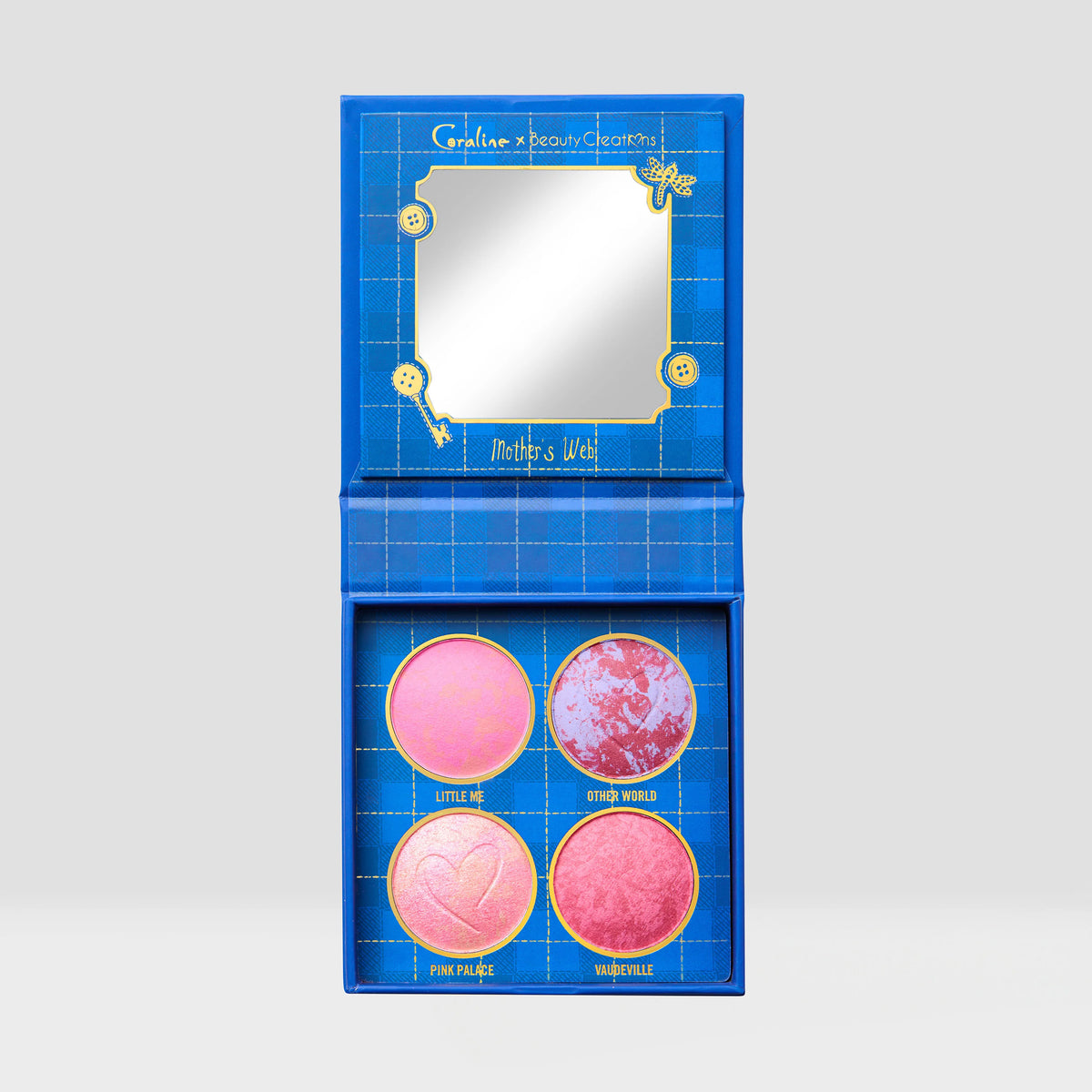 Paleta de rubores Coraline Beauty Creations