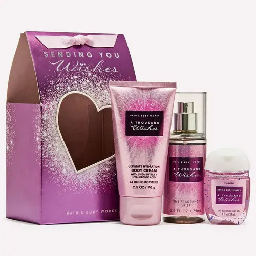 Bath and body works mini gift sets