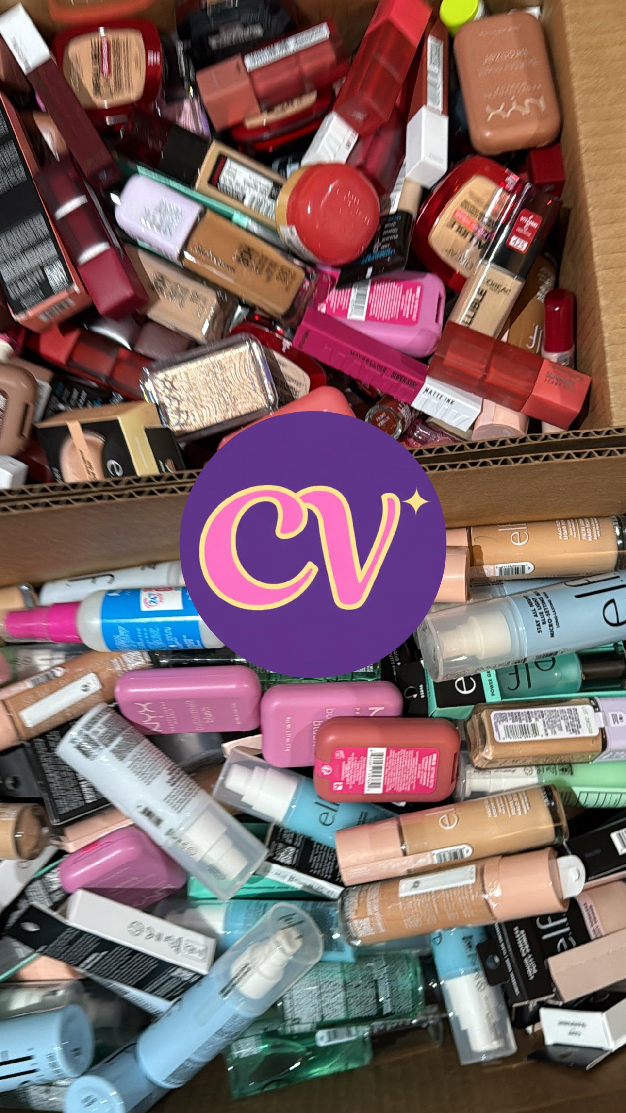 Caja de maquillaje surtido