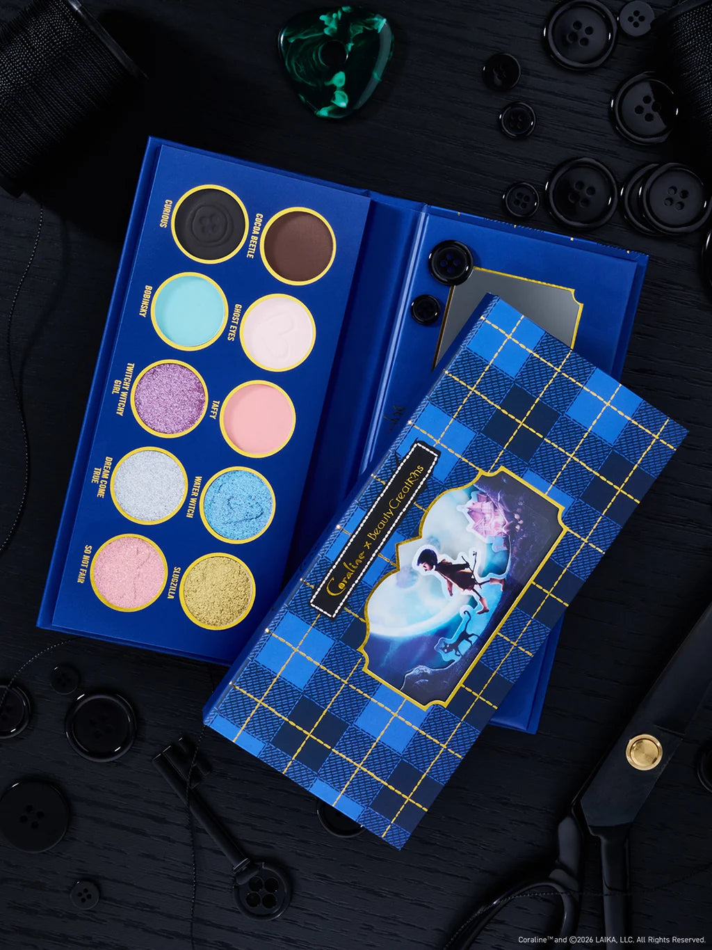 Paleta de sombras Beauty Creations Coraline