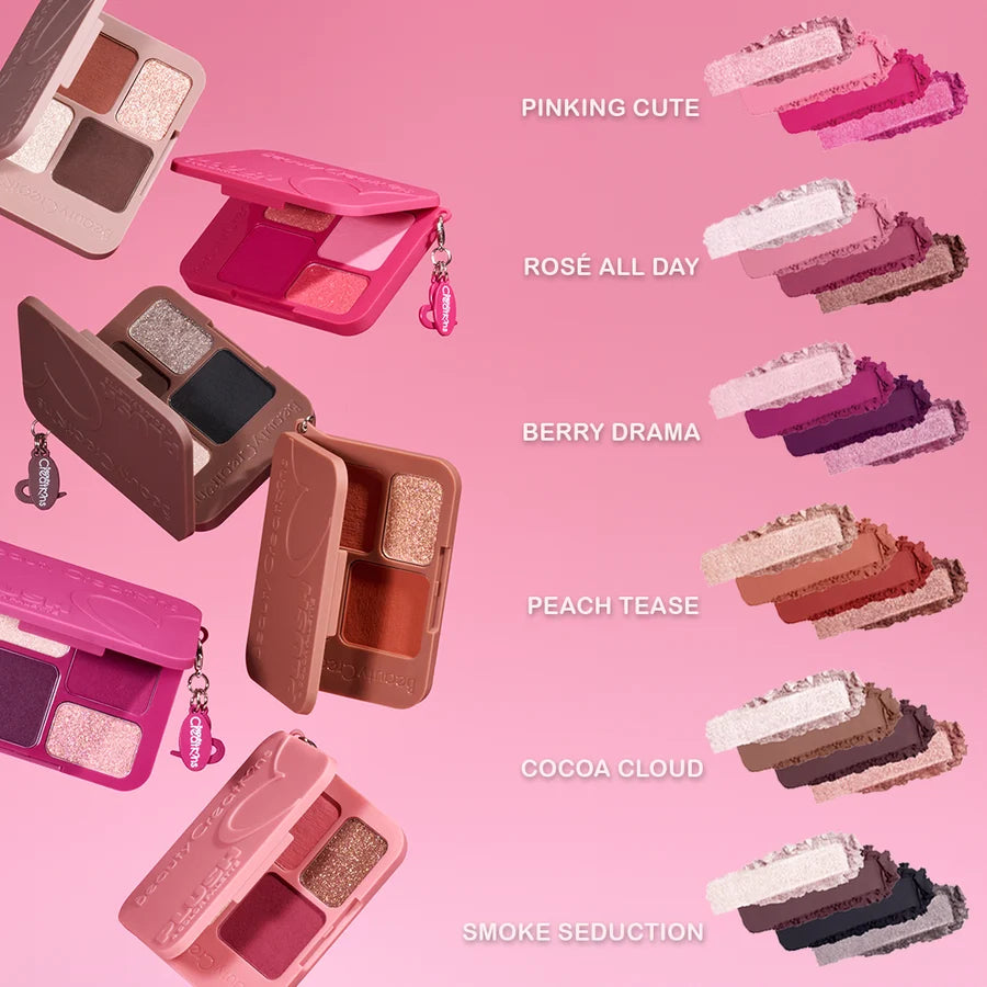 Paleta de sombras Plush Beauty Creations