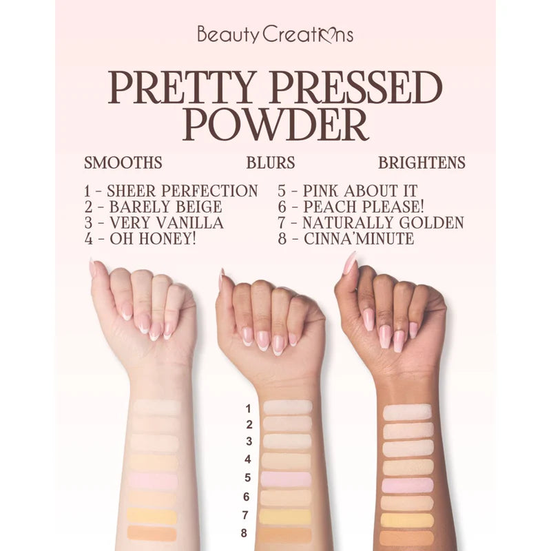 Polvo compacto Pretty Pressed de Beauty Creations