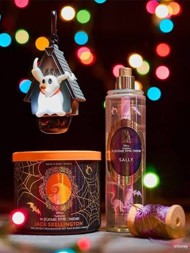Perfume y crema The nightmare before christmas Bath & Body Works