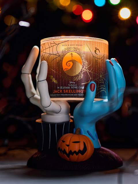 Velas the nightmare before Christmas Bath and Body Works