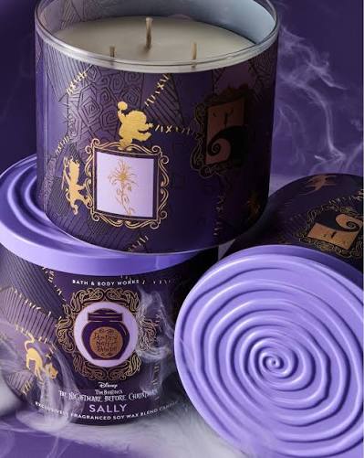 Velas the nightmare before Christmas Bath and Body Works